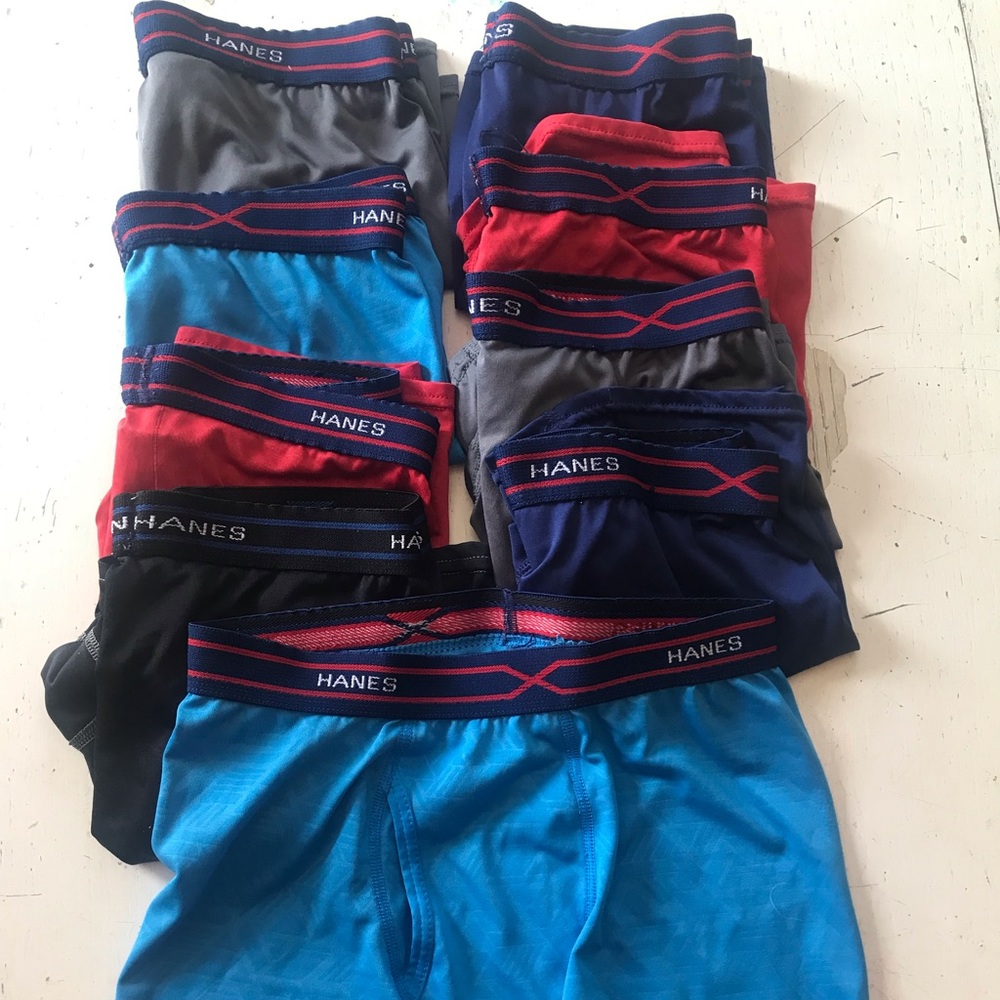 Hanes X Temp Boxer Briefs Boys large